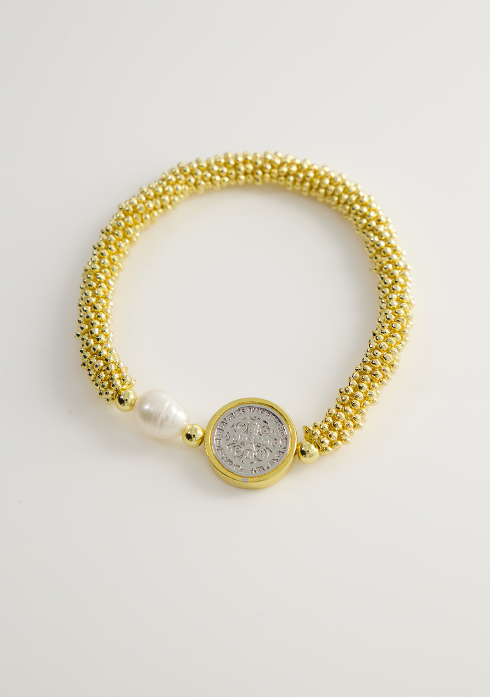 Pulsera San Benito con Perla de Río