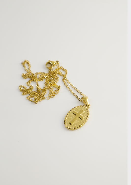 Collar Oval Cruz