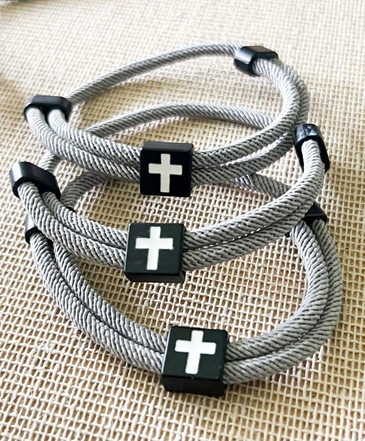 Pulsera Cruz Hombre